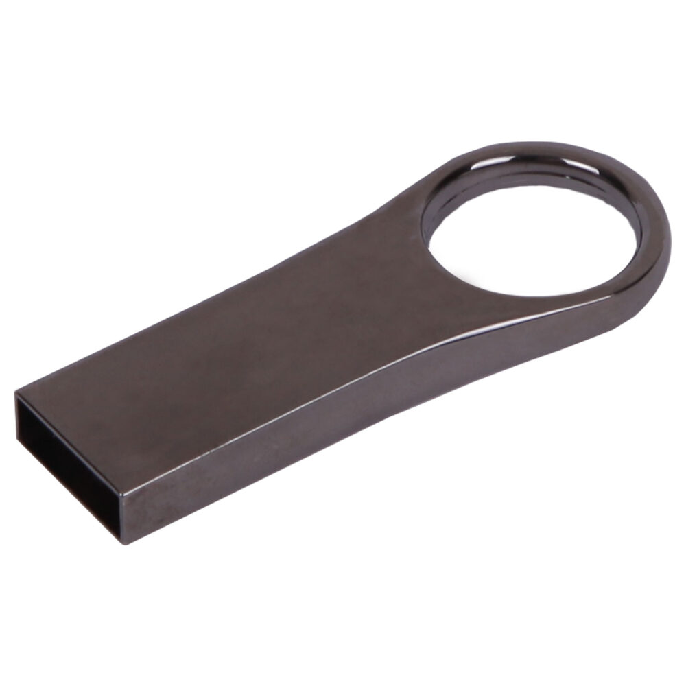 İskitler Gun Metal USB Bellek (32 gb) - Gri logolu promosyon