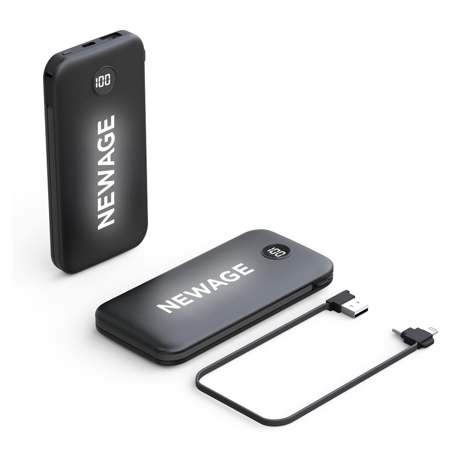 Ölüdeniz 10.000 mAh Siyah Powerbank - Siyah - görsel 2