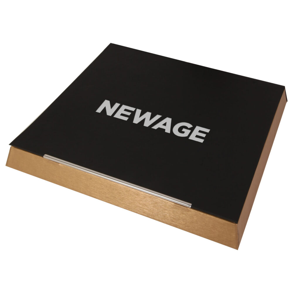 Çınar Altın Mıknatıslı Kutu (25x27x2 cm) - Altın logolu promosyon