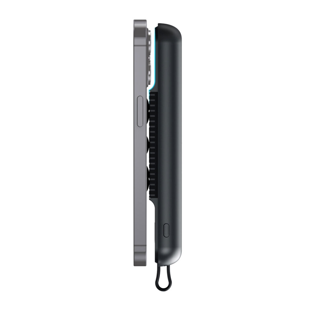 Çiriş 10.000 mAh Siyah Wireless Standlı Powerbank - Siyah - görsel 5
