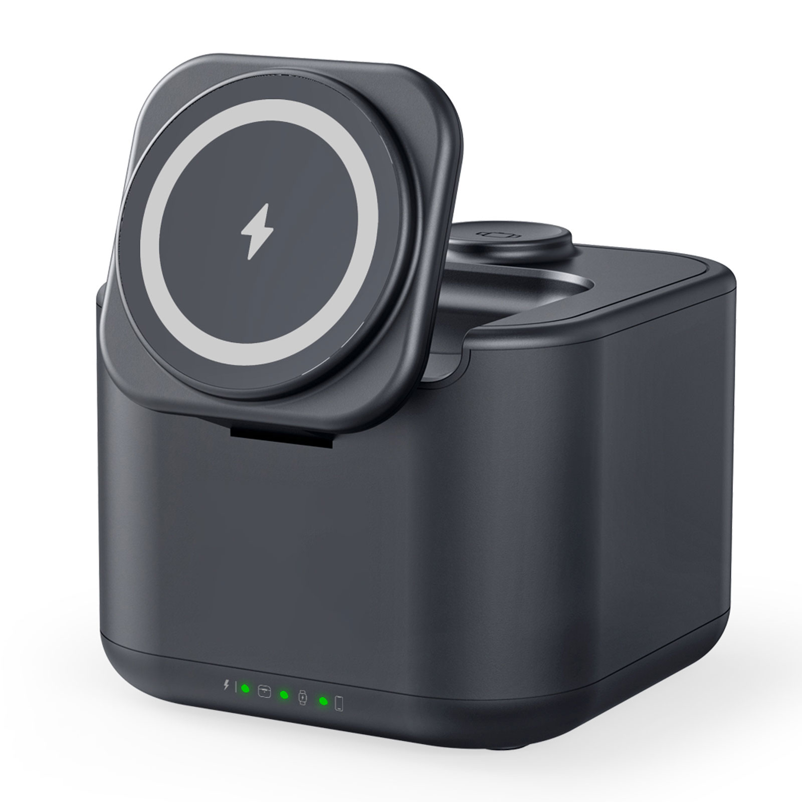 Lotus Siyah Hoparlör Ve Wireless Sarj Standı - görsel 3