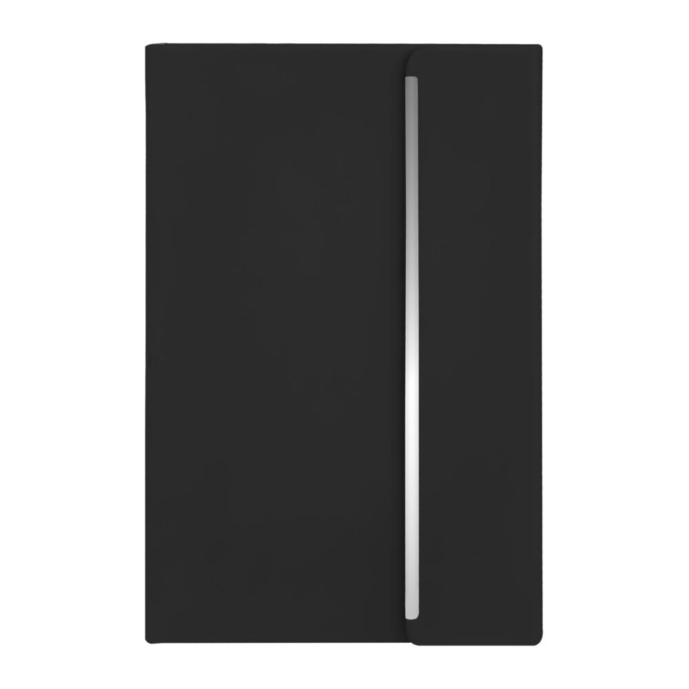 Keçiören Siyah Tarihsiz Defter (15x21 cm) - Siyah logolu promosyon