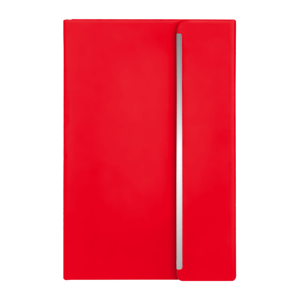 Keçiören Kırmızı Tarihsiz Defter (15x21 cm) - Kırmızı logolu promosyon