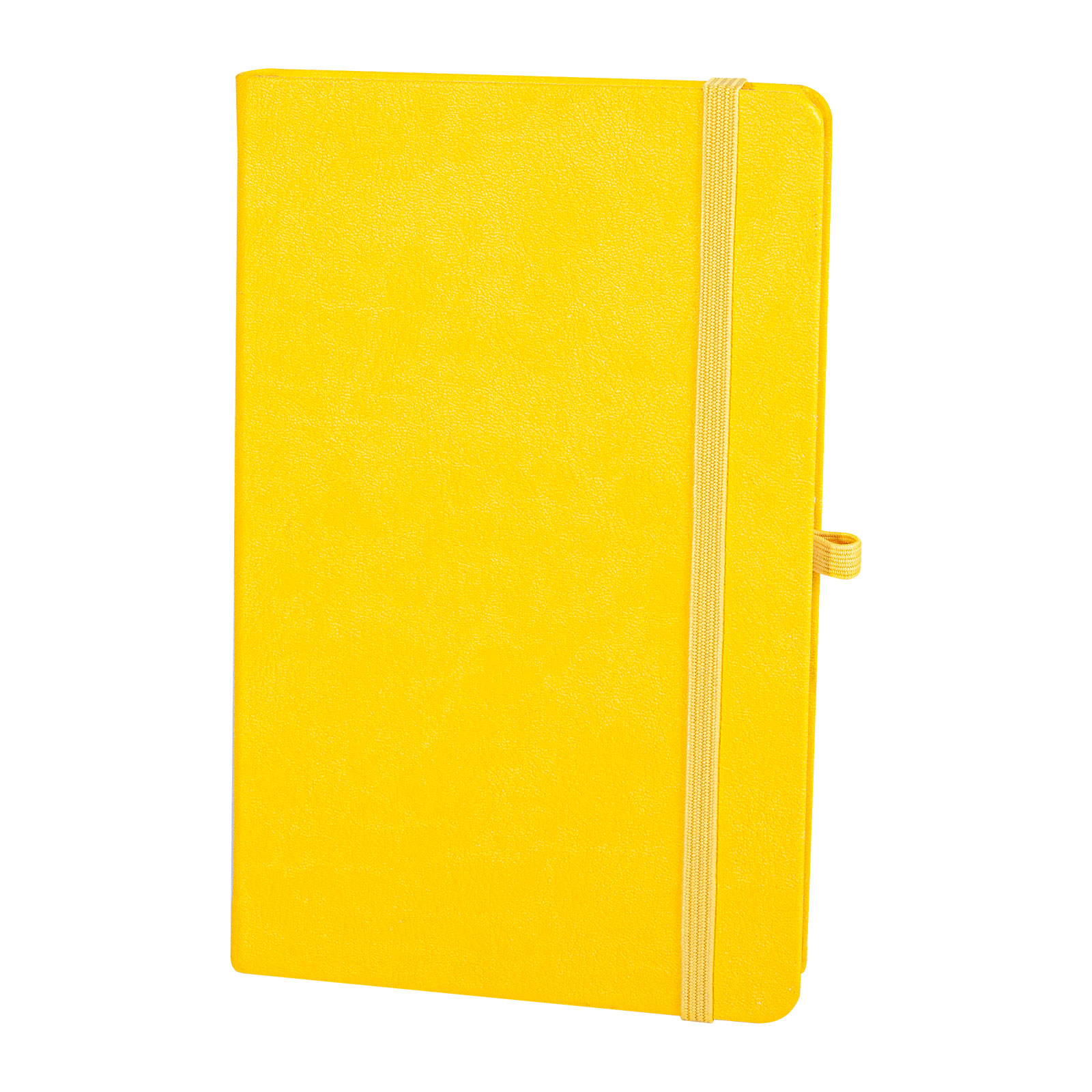 Dışkapı Sarı Tarihsiz Defter (13x21 cm) - Sarı Dışkapı Sarı Tarihsiz Defter (13x21 cm) - Sarı logolu promosyon
