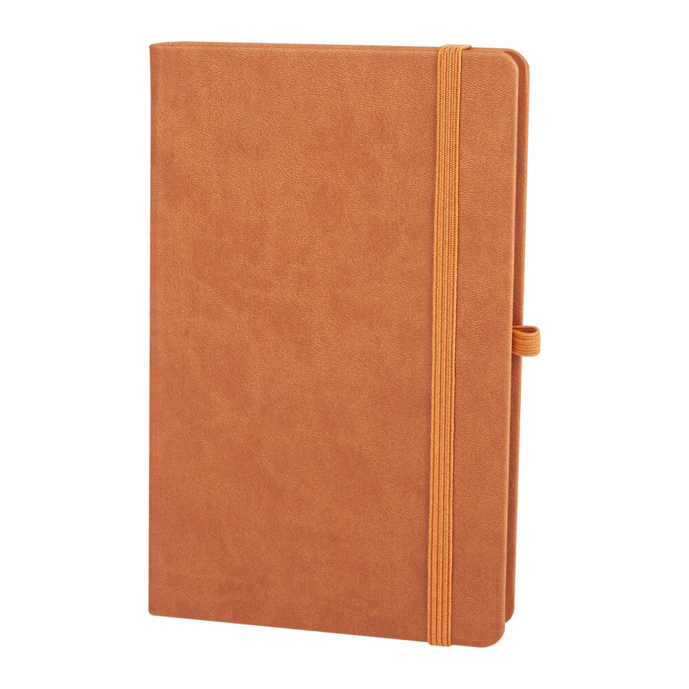 Dışkapı Kahverengi Tarihsiz Defter (13x21 cm) - Kahverengi logolu promosyon