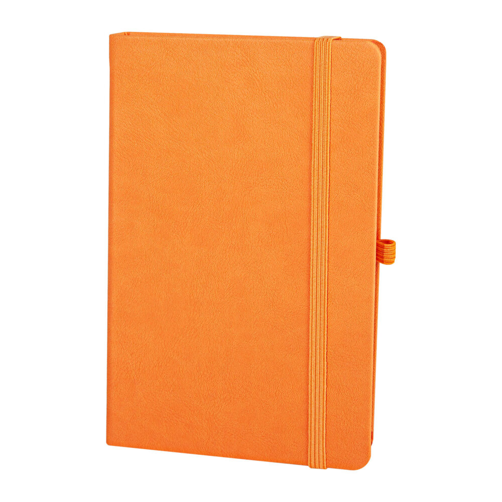 Dışkapı Turuncu Tarihsiz Defter (13x21 cm) - Turuncu logolu promosyon