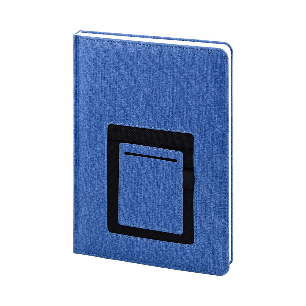 Meşrutiyet Lacivert Tarihsiz Defter (15x21 cm) - Lacivert logolu promosyon