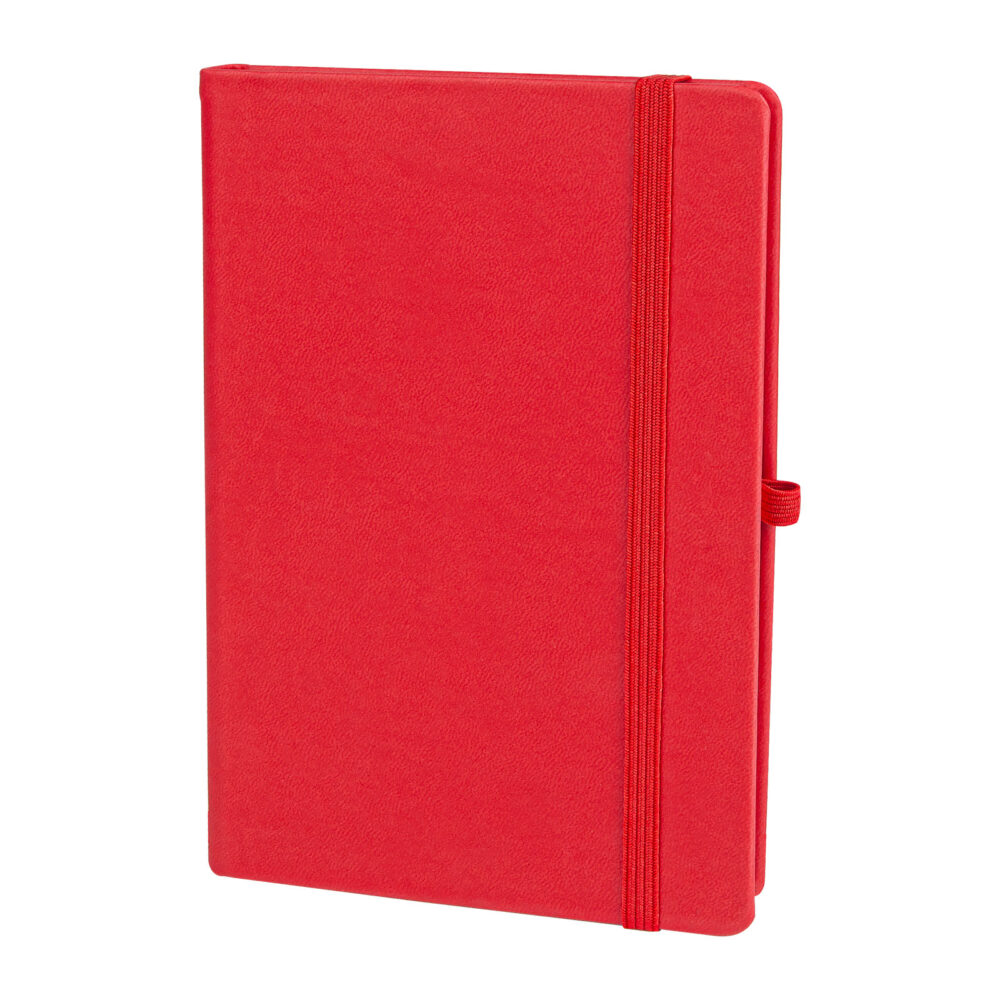 Kalecik Kırmızı Tarihsiz Defter (13x21 cm) - Kırmızı logolu promosyon