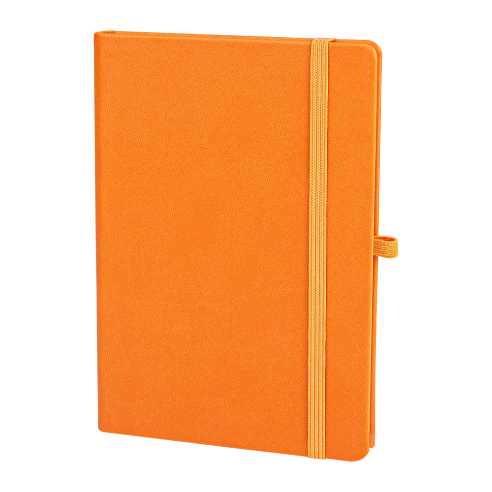 Kalecik Turuncu Tarihsiz Defter (13x21 cm) - Turuncu logolu promosyon