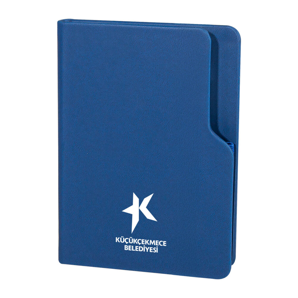 Hasköy Lacivert Tarihsiz Defter (11x14 cm) - Lacivert logolu promosyon