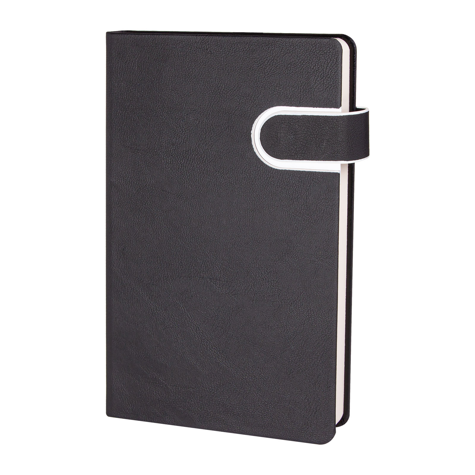 Emek Beyaz Tarihsiz Defter (13x21 cm) - Beyaz logolu promosyon