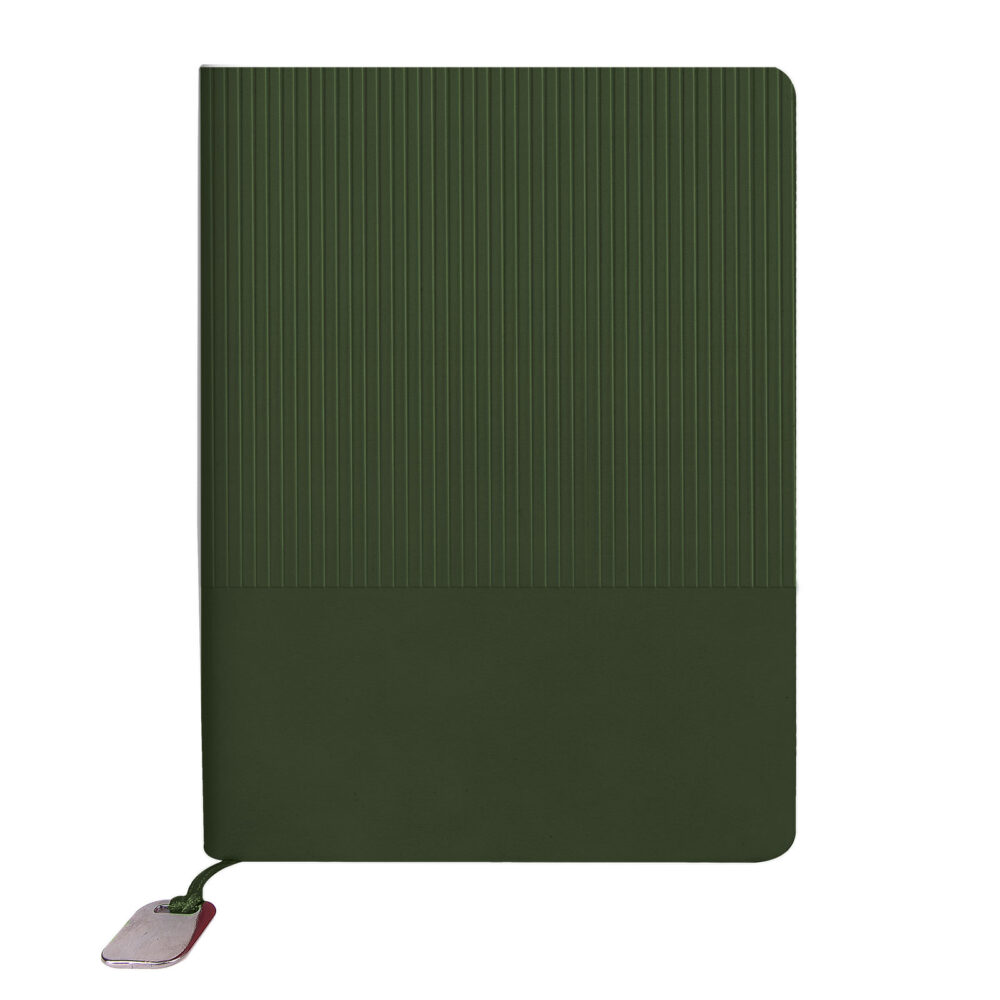 Dikmen Yeşil Tarihsiz Defter (15x21 cm) - Yeşil logolu promosyon