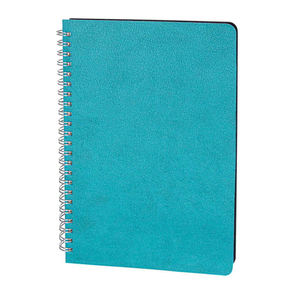 Akyurt Turkuaz Spiralli Tarihsiz Defter (13x21 cm) - Turkuaz logolu promosyon