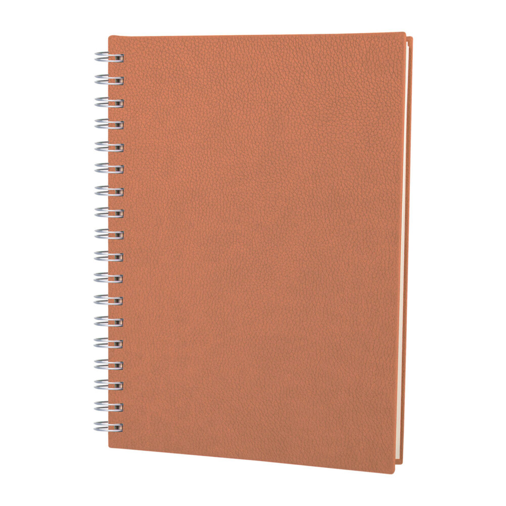 Altındağ Taba Kareli Spiralli Tarihsiz Defter (17x24 cm) - Taba logolu promosyon