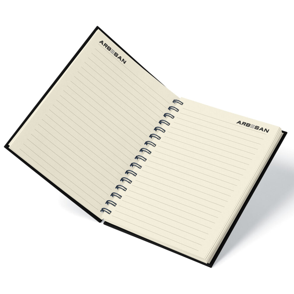 Tandoğan Kuşe Mukavva Sıvama Spiralli Defter 15x21 cm - görsel 2