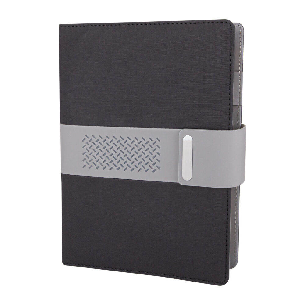 Kalaba Siyah Organizer Ajanda (18x21,5cm) - Siyah logolu promosyon