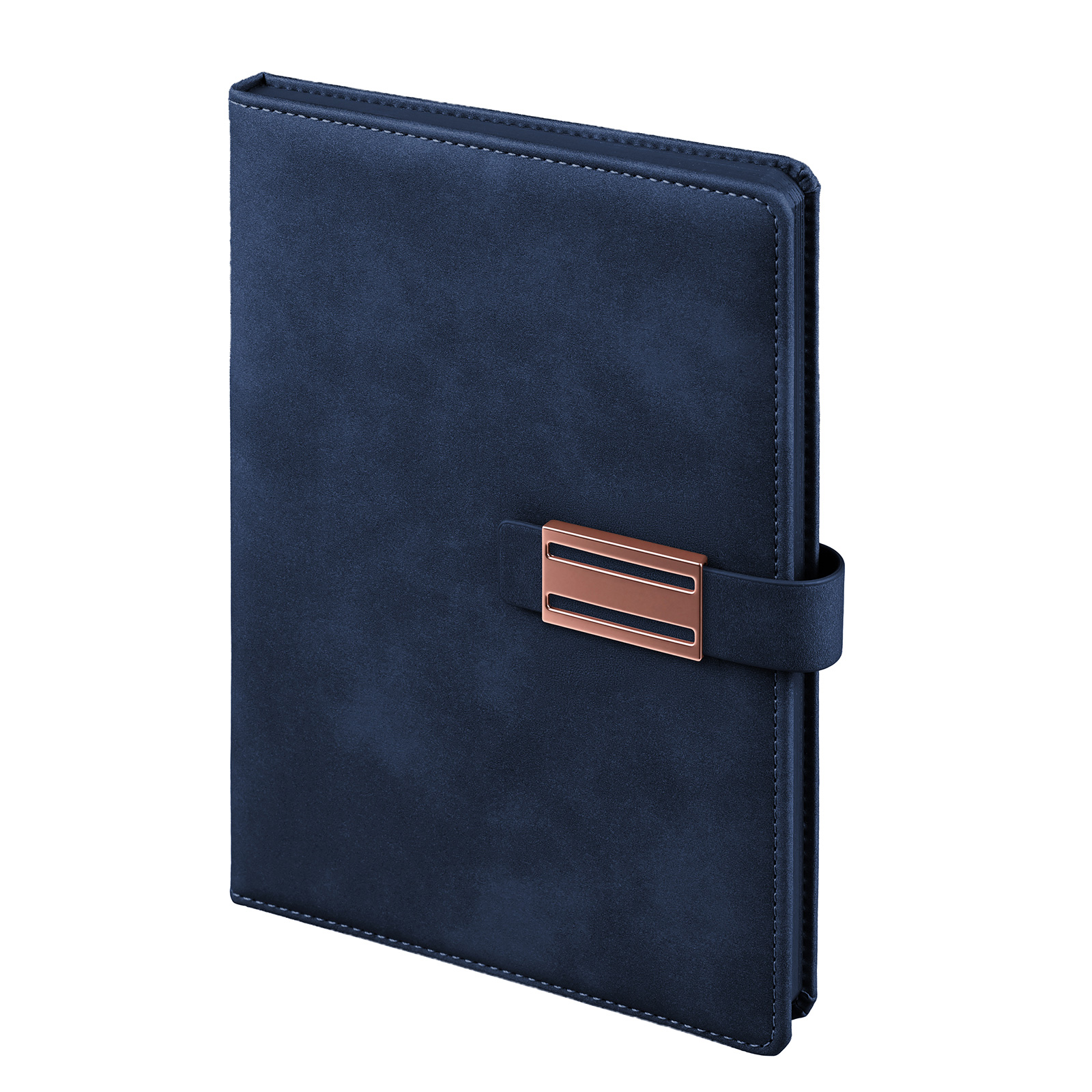 Akıncı Lacivert Tarihsiz Defter (15x21 cm) - Lacivert logolu promosyon