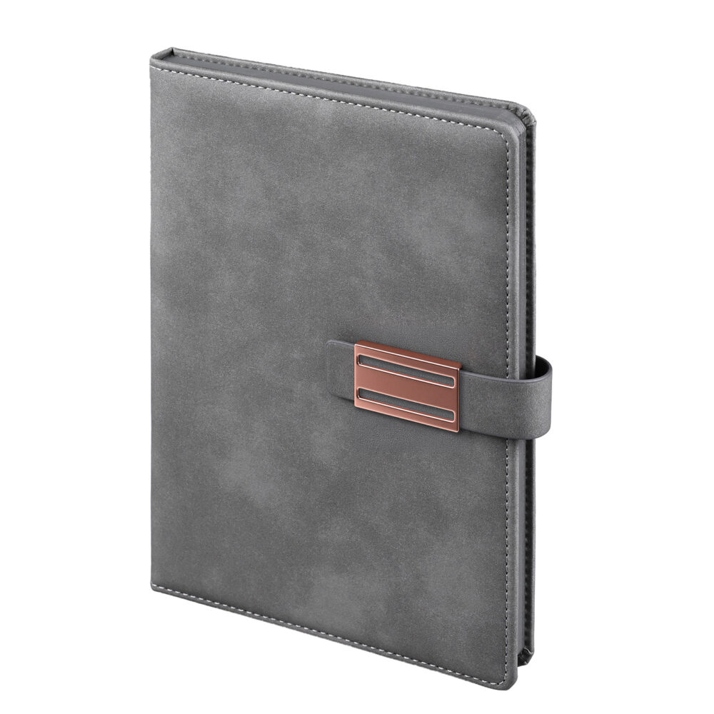 Akıncı Füme Tarihsiz Defter (15x21 cm) - Füme logolu promosyon