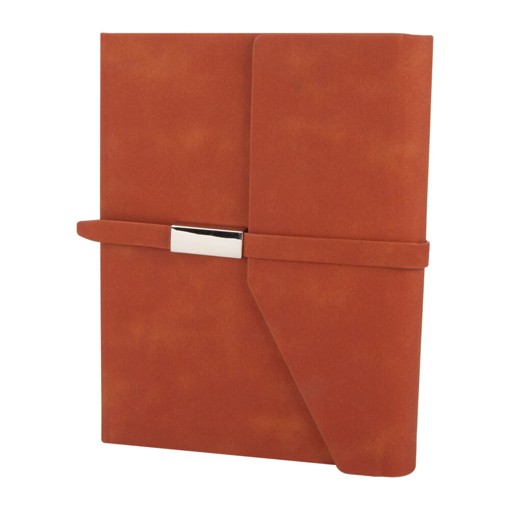 Mogan Kahverengi Tarihsiz Defter (15x21 cm) - Kahverengi logolu promosyon
