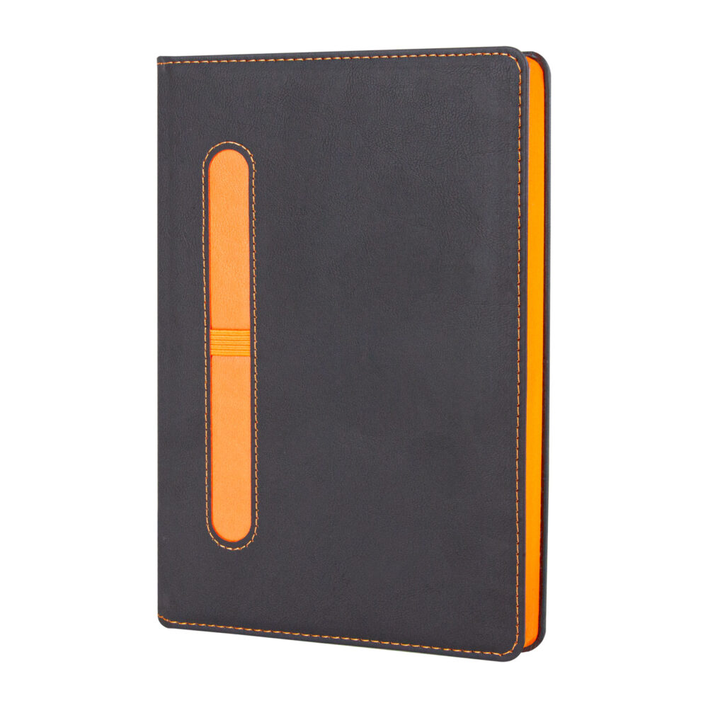 Eymir Turuncu Tarihsiz Defter (15x21 cm) - Turuncu logolu promosyon