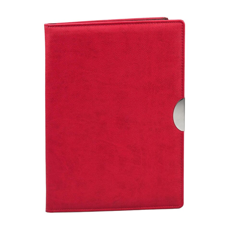 Panora Kırmızı Sekreterlik (23x32 cm) - Kırmızı logolu promosyon
