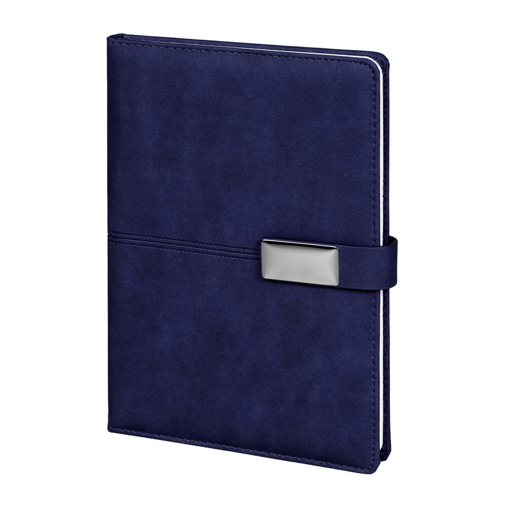 Beysukent Lacivert Tarihsiz Defter (15x21 cm) - Lacivert logolu promosyon