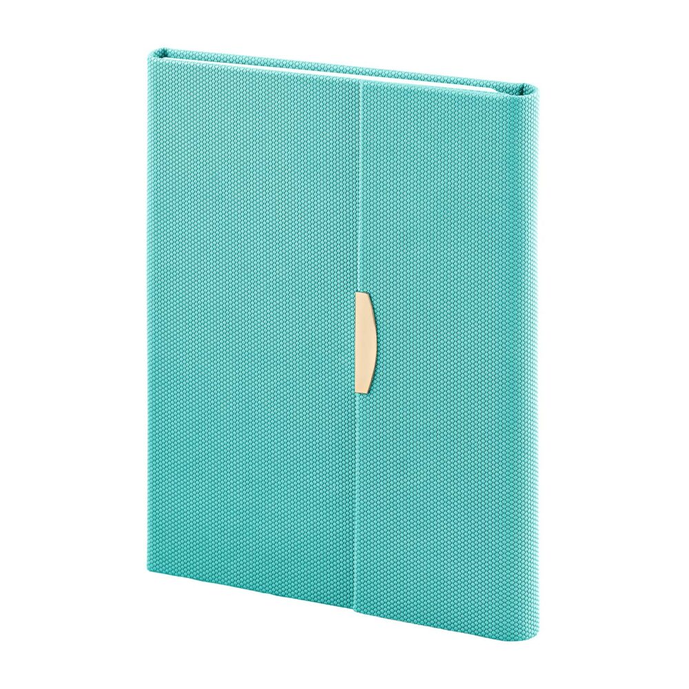 Bağlıca Mavi Tarihsiz Defter (15x21 cm) - Mavi logolu promosyon