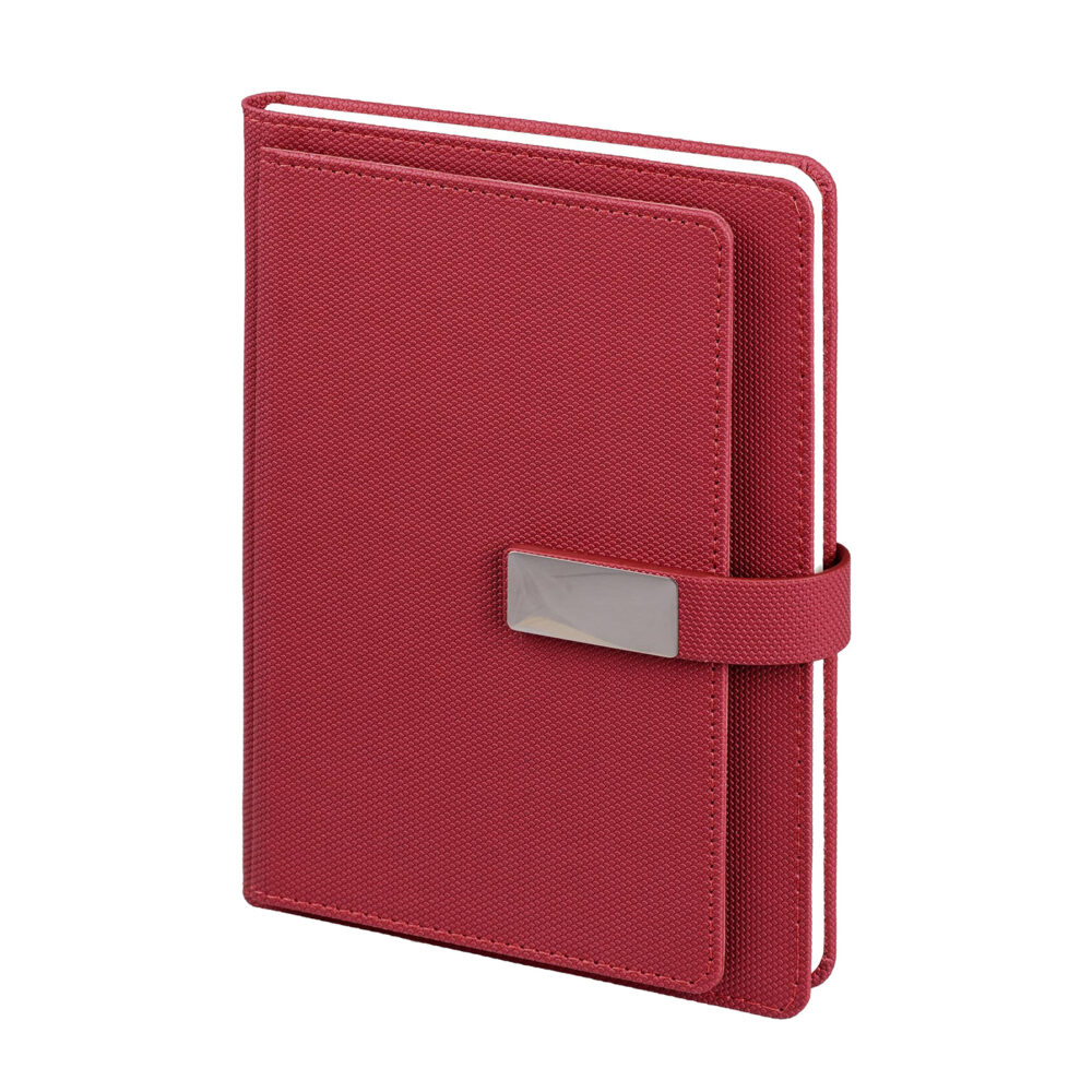 Bestekar Bordo Tarihsiz Defter (15x21 cm) - Bordo logolu promosyon
