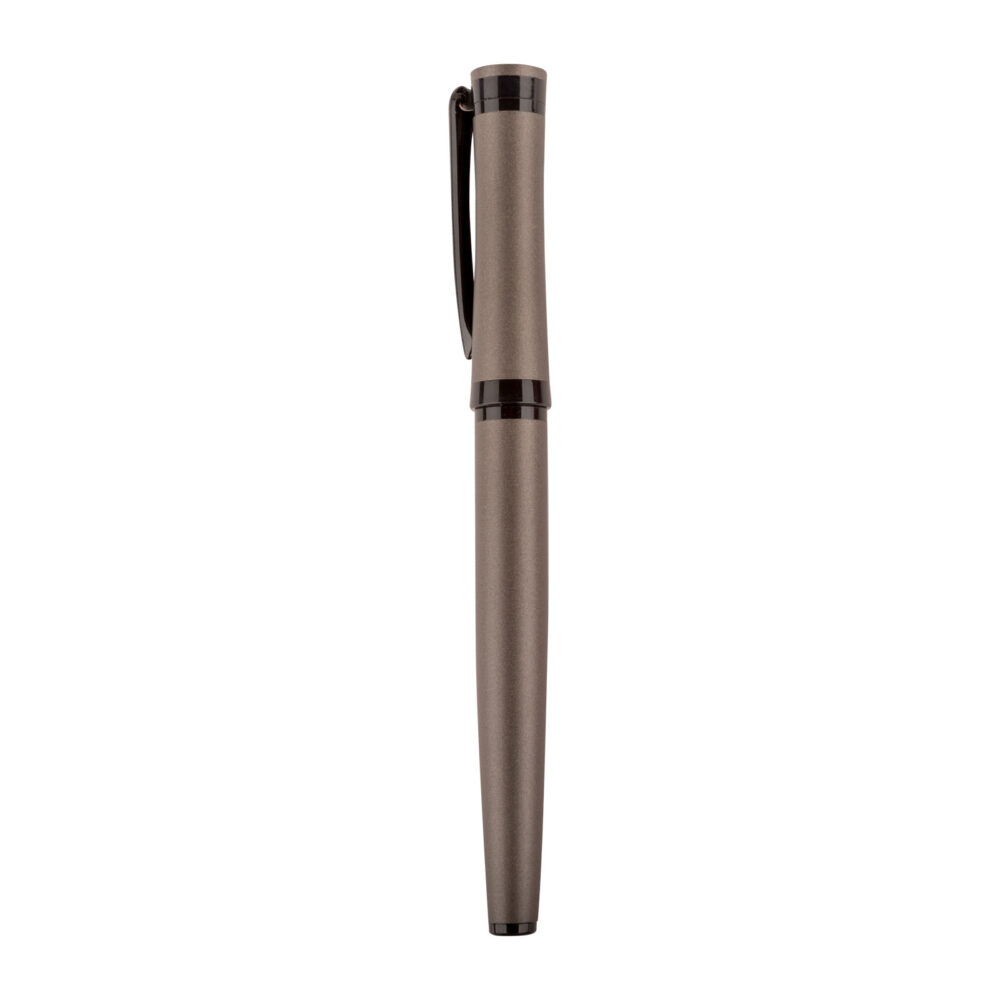Ümraniye Füme Metal Roller Kalem - Füme logolu promosyon