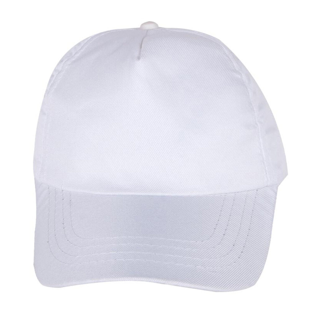 Papatya Beyaz Polyester Şapka - Beyaz - görsel 2