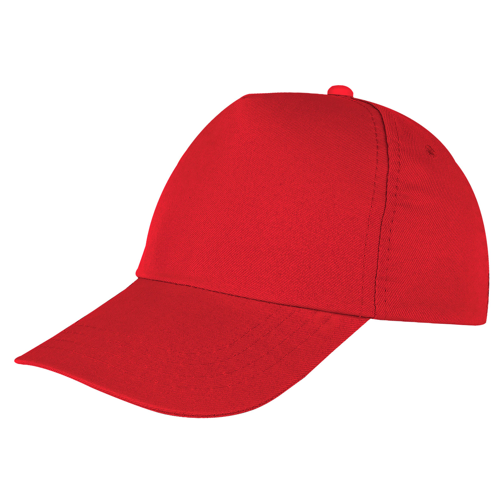 Papatya Kırmızı Polyester Şapka - Kırmızı Papatya Kırmızı Polyester Şapka - Kırmızı logolu promosyon