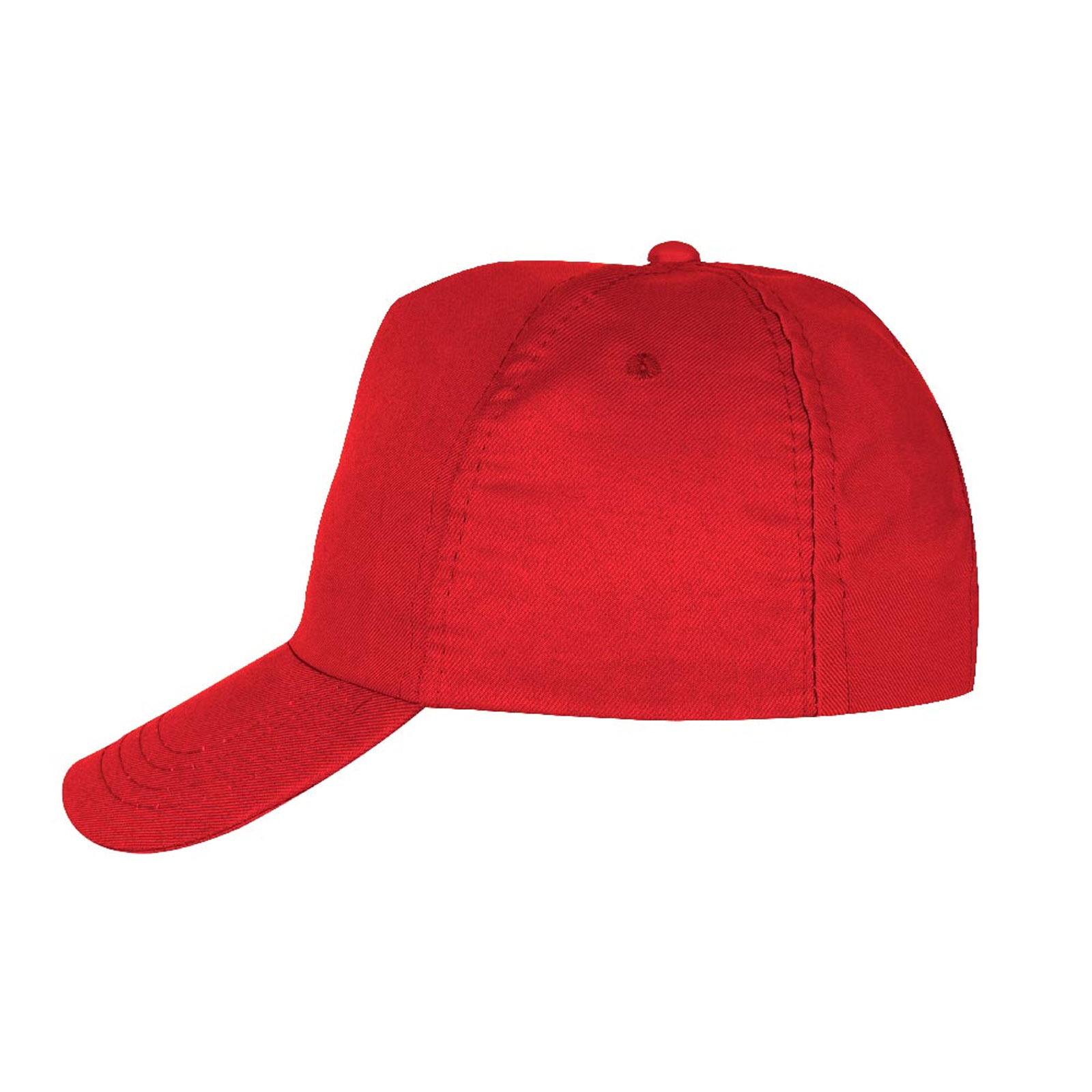 Papatya Kırmızı Polyester Şapka - Kırmızı - görsel 3