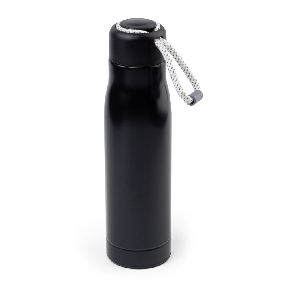 Cunda Siyah 500 ml Termos - Siyah logolu promosyon