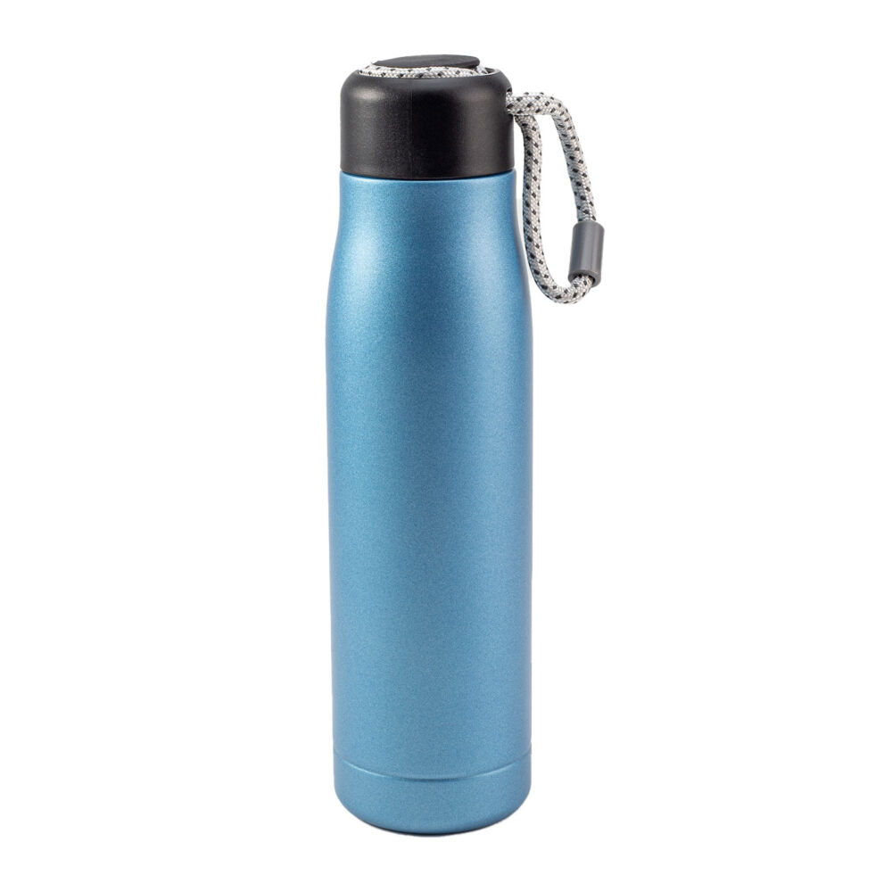 Cunda Mavi 500 ml Termos - Mavi logolu promosyon