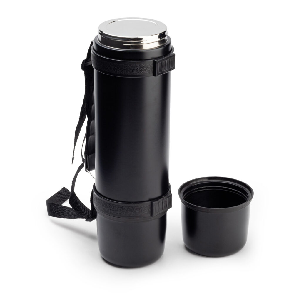 Hazar Siyah 1000 ml Termos - Siyah - görsel 2