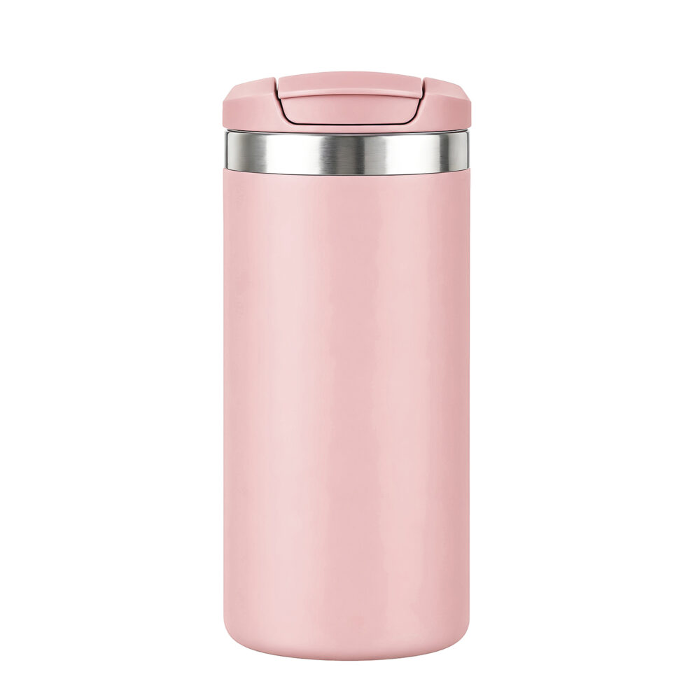 Şile Pembe 350 ml Termos - Pembe logolu promosyon