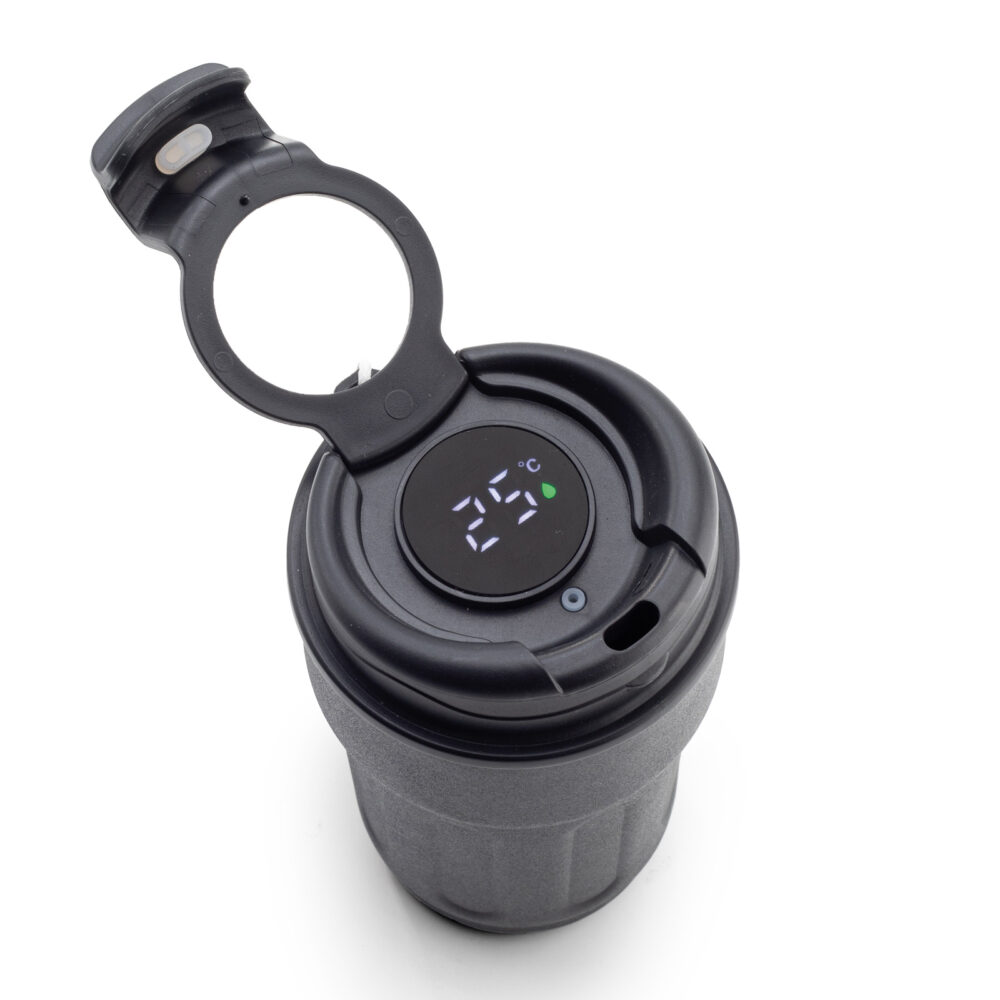 Cemre Siyah 500 ml Dereceli Termos - Siyah - görsel 2
