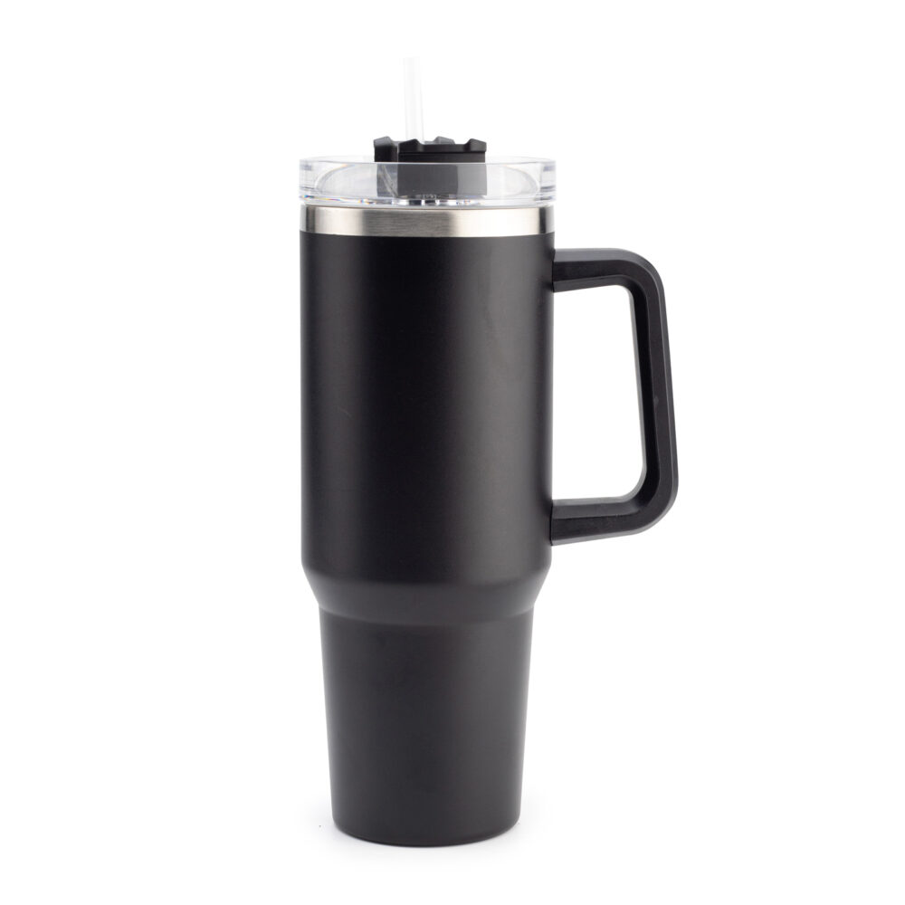 Adrasan Siyah 1200 ml Termos - Siyah - görsel 2