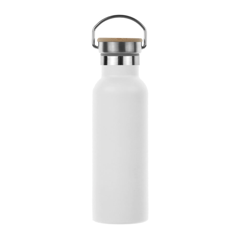 Bafa Beyaz 500 ml Termos - Beyaz logolu promosyon