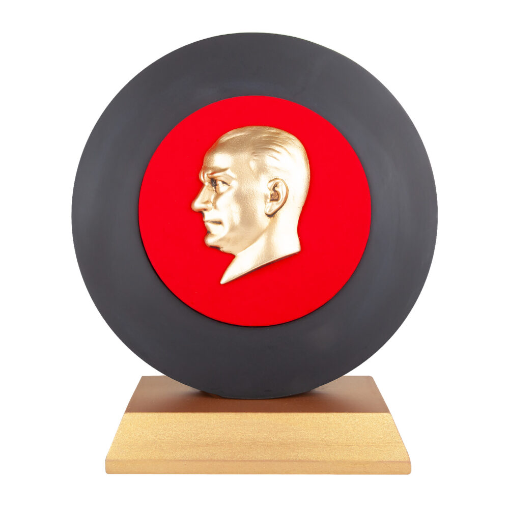 Çağdaş Atatürk Kabartmalı Plaket logolu promosyon