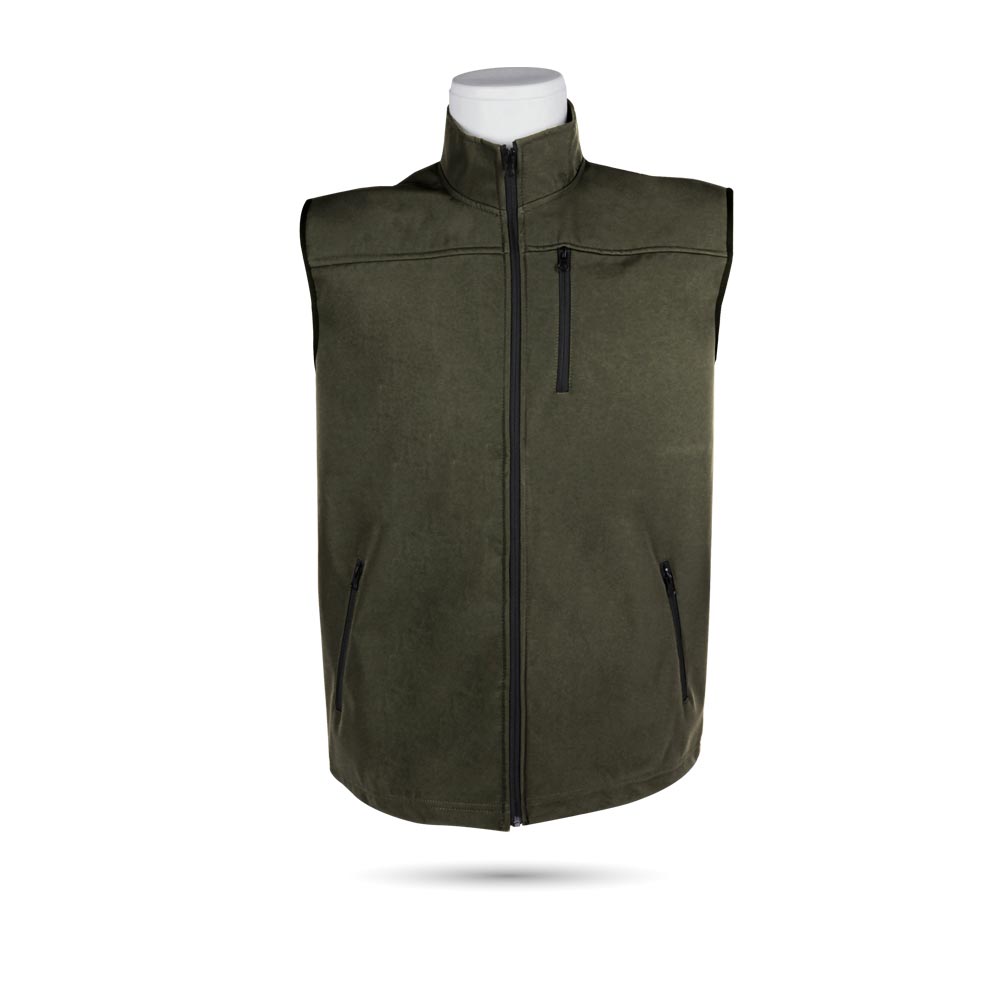 Nemrut Softshell Koyu Yeşil M Yelek - Koyu Yeşil - görsel 2