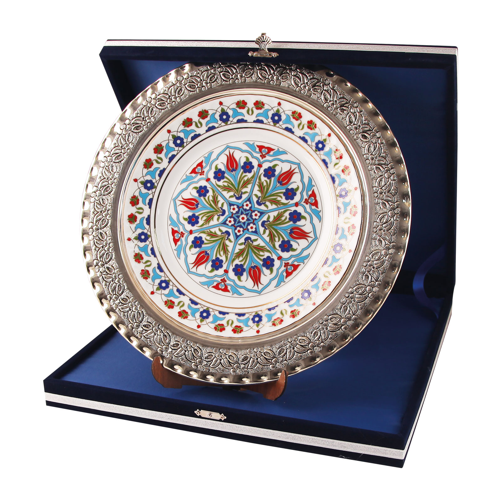 Gpt-01 Gümüş İşlemeli Plaket Tabak - Gümüş Gpt-01 Gümüş İşlemeli Plaket Tabak - Gümüş logolu promosyon