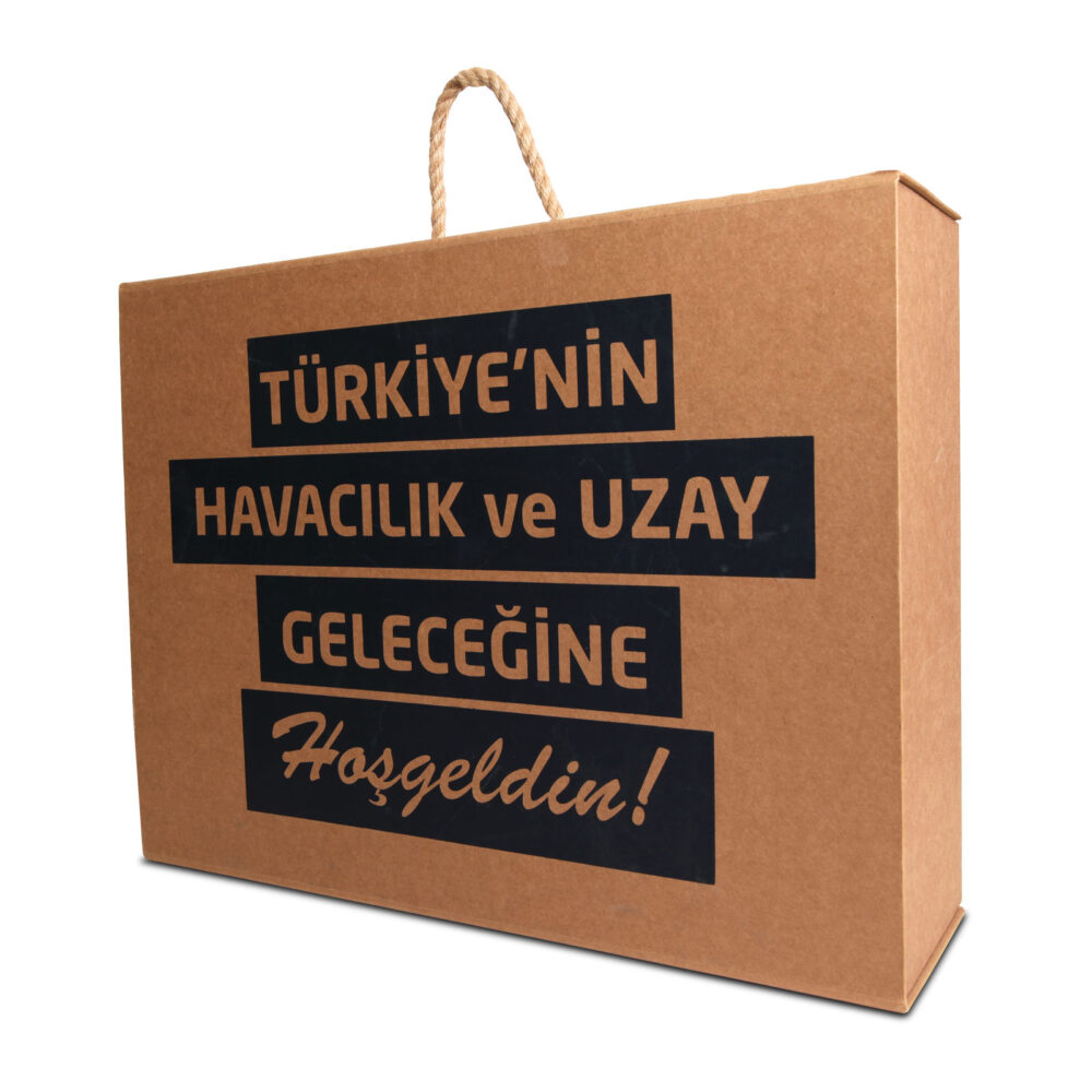 Kutu 1 Mıknatıslı Kutu Kraft Sıvama - Kraft - görsel 2